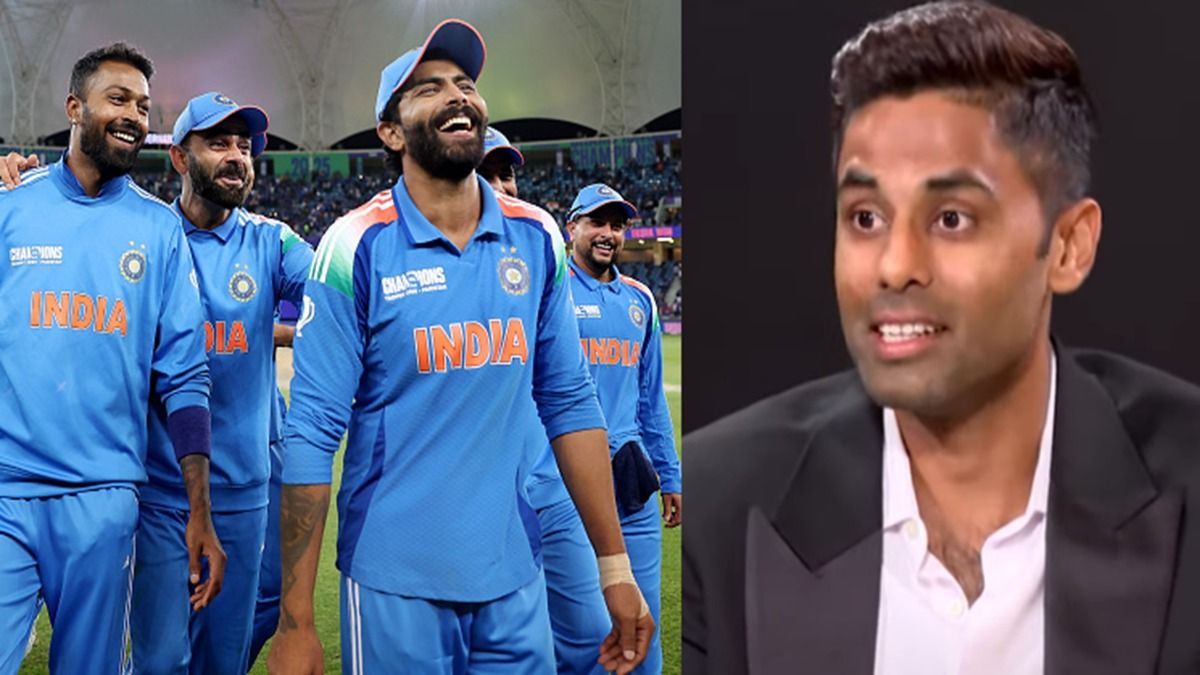 IND vs NZ: 'सारे सिलेंडर एक साथ फट जाएं तो...', सूर्यकुमार यादव की बात सुन चैंपियंस ट्रॉफी फाइनल से पहले सातवें आसमान पर पहुंच जाएगा टीम इंडिया का जोश IND vs NZ: 'सारे सिलेंडर एक साथ फट जाएं तो...', सूर्यकुमार यादव की बात सुन चैंपियंस ट्रॉफी फाइनल से पहले सातवें आसमान पर पहुंच जाएगा टीम इंडिया का जोश