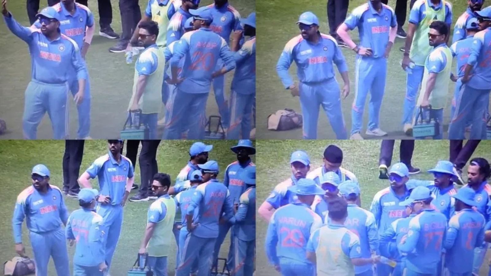 भारत-न्यूजीलैंड फाइनल के बीच रोहित शर्मा का वरुण चक्रवर्ती पर फूटा गुस्सा, टीम के बाकी खिलाड़ियों के सामने...VIDEO भारत-न्यूजीलैंड फाइनल के बीच रोहित शर्मा का वरुण चक्रवर्ती पर फूटा गुस्सा, टीम के बाकी खिलाड़ियों के सामने...VIDEO
