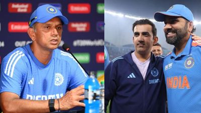 गौतम गंभीर ने चैंपियंस ट्रॉफी जिताने के बाद पूर्व कोच राहुल द्रविड़ की गलती पर दिया विस्फोटक बयान, कहा - 2023 वर्ल्ड कप के बाद अब मैं आया तो... Rahul Dravid, Gautam Gambhir and Rohit Sharma
