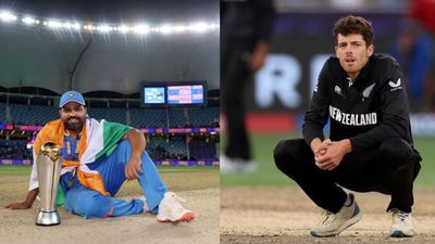 'रोहित शर्मा ने गेंदबाजों में खौफ पैदा कर दिया', भारत से हार के बाद सदमे में न्यूजीलैंड के कप्तान मिचेल सैंटनर, बोले - उसने अकेले ही... Rohit Sharma and Mitchell Santner