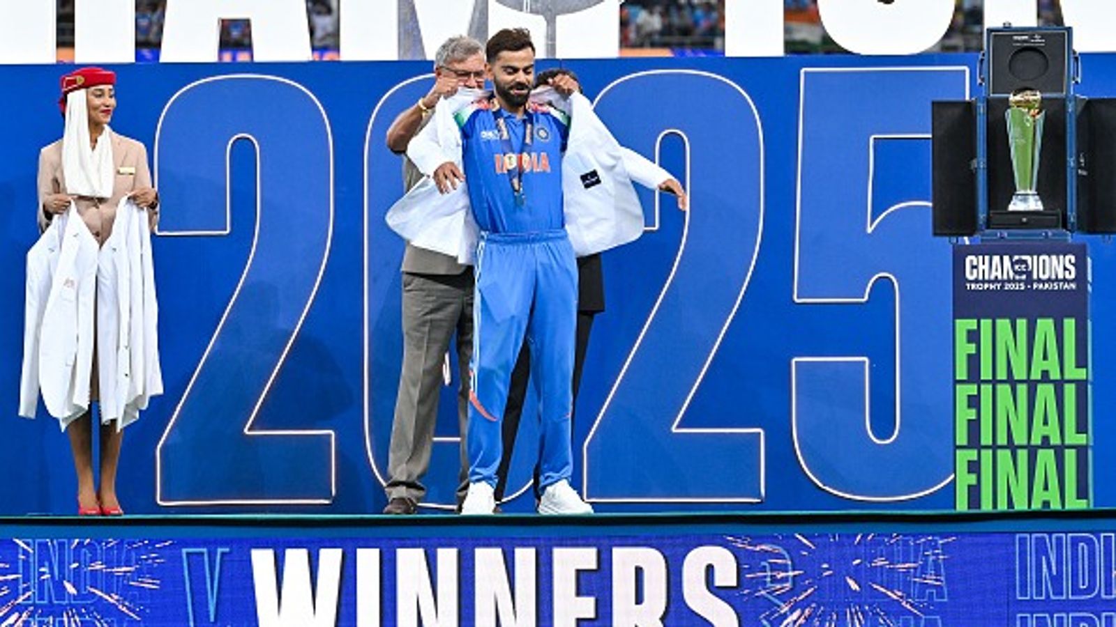 भारत के चैंपियंस ट्रॉफी जीतने के बाद बवाल मचाने वाले पाकिस्तान दिग्गजों को ICC का जवाब, क्लोजिंग सेरेमनी में PCB की गैरमौजूदगी की वजह का किया खुलासा भारत के चैंपियंस ट्रॉफी जीतने के बाद बवाल मचाने वाले पाकिस्तान दिग्गजों को ICC का जवाब, क्लोजिंग सेरेमनी में PCB की गैरमौजूदगी की वजह का किया खुलासा