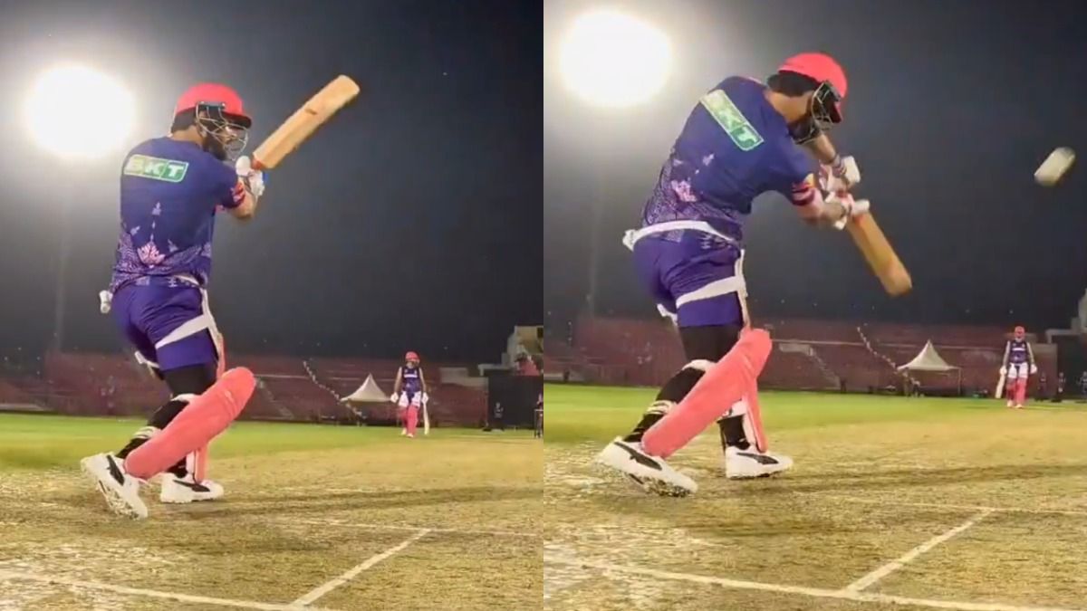राजस्थान रॉयल्स के कैंप में पहुंचते ही रियान पराग का हंगामा शुरू, IPL 2025 से ठीक पहले दिखा बल्ले से रौद्र रूप, VIDEO