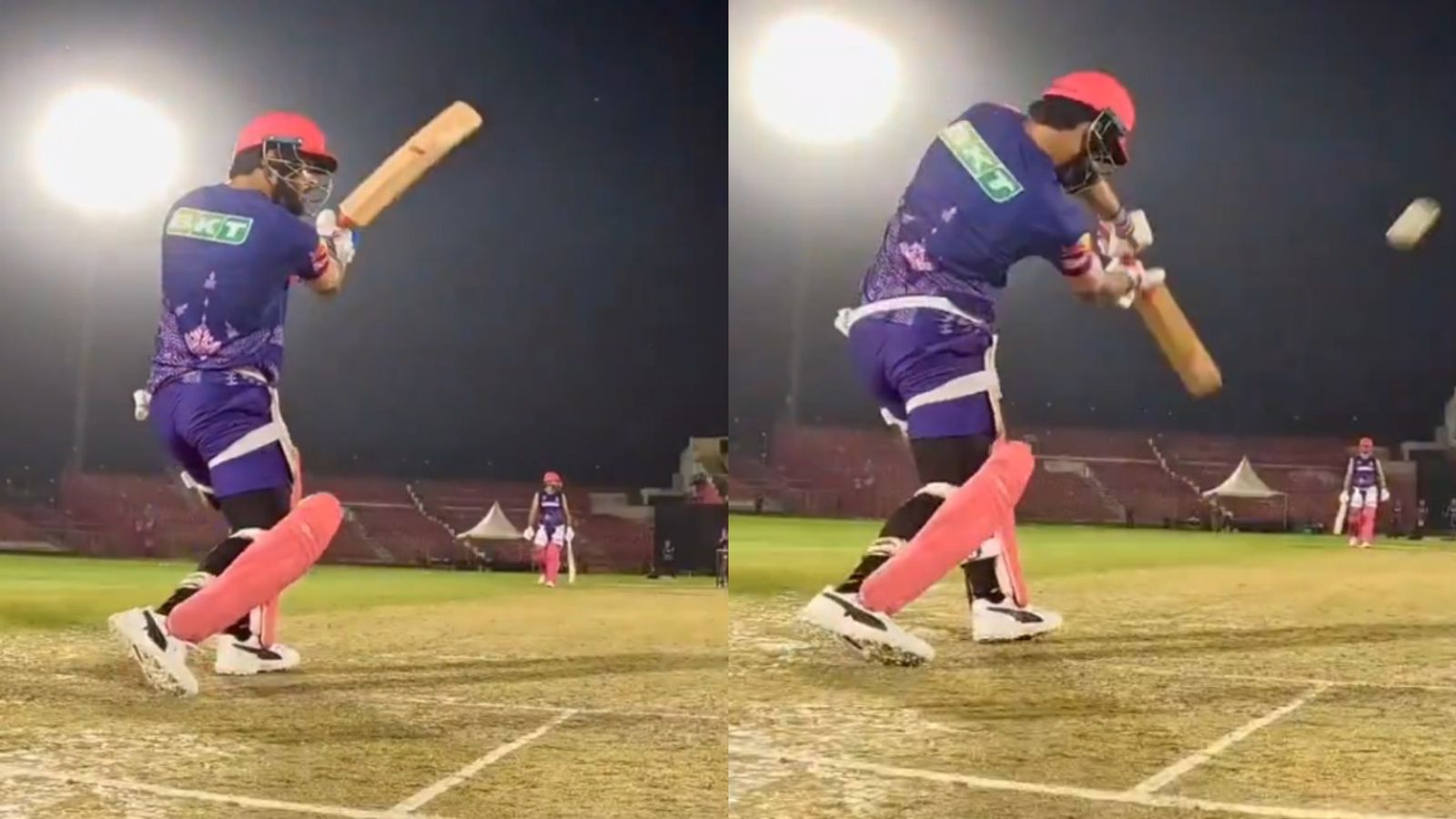 राजस्थान रॉयल्स के कैंप में पहुंचते ही रियान पराग का हंगामा शुरू, IPL 2025 से ठीक पहले दिखा बल्ले से रौद्र रूप, VIDEO राजस्थान रॉयल्स के कैंप में पहुंचते ही रियान पराग का हंगामा शुरू, IPL 2025 से ठीक पहले दिखा बल्ले से रौद्र रूप, VIDEO