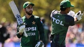 Salman Ali Agha of Pakistan looks on ahead of game one of the Men's T20 series between New Zealand and Pakistan Salman Ali Agha of Pakistan looks on ahead of game one of the Men's T20 series between New Zealand and Pakistan