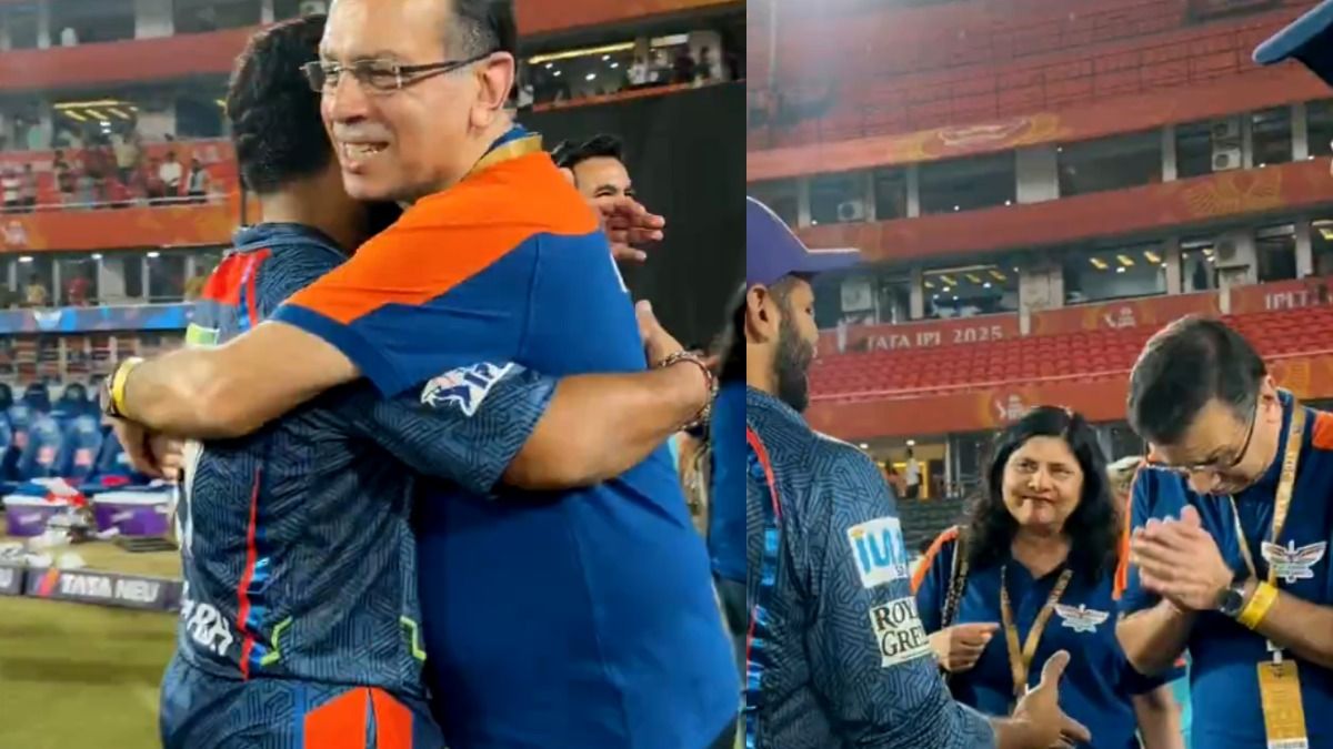 लखनऊ की जीत के बाद ऋषभ पंत नहीं बल्कि इस खिलाड़ी के आगे झुके मालिक संजीव गोयनका फिर... जीत के बाद का VIDEO वायरल 