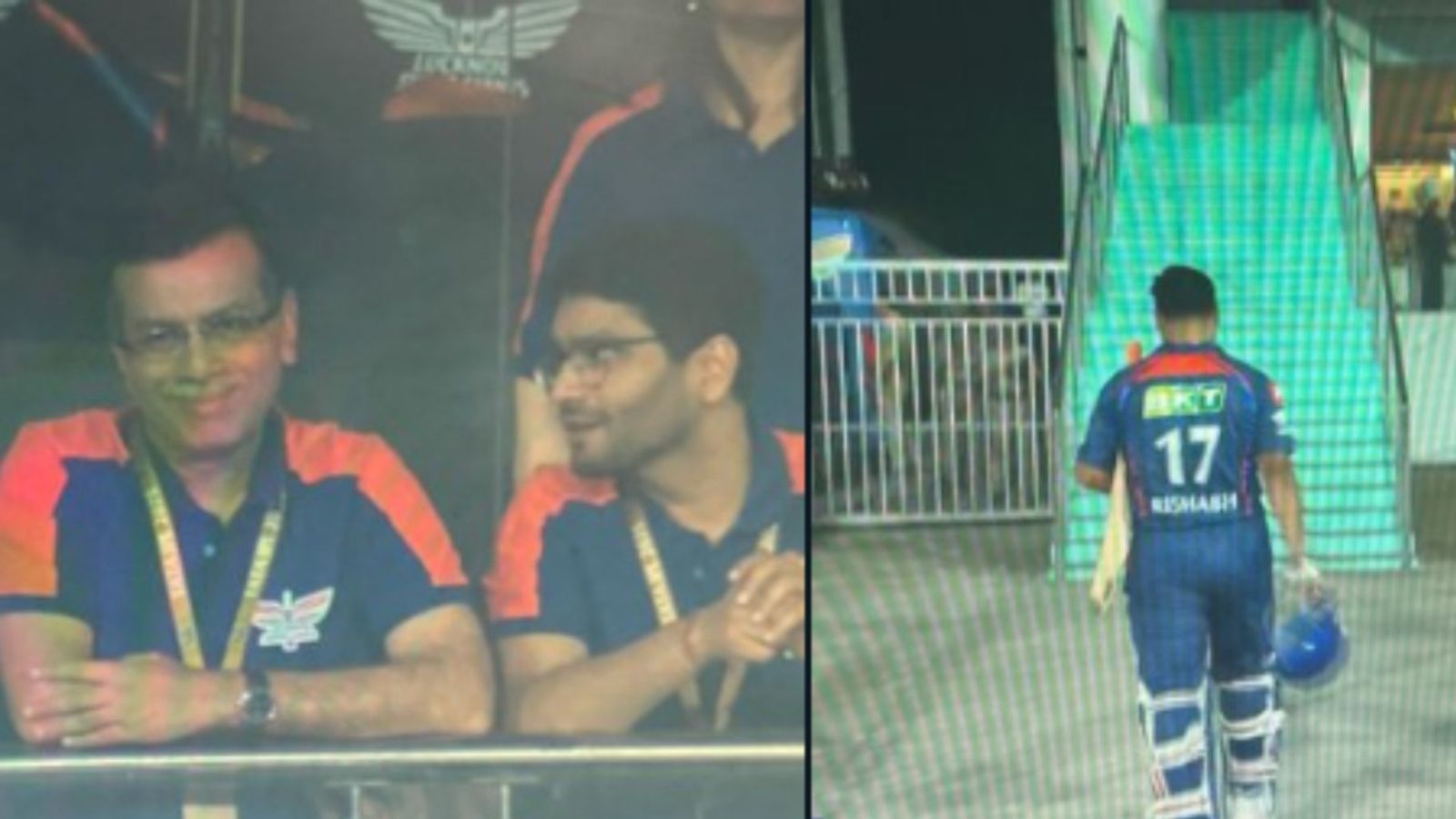 ऋषभ पंत के फिर से फ्लॉप होने पर स्टैंड्स में मुस्कुराते रह गए मालिक संजीव गोयनका, फैंस बोले - 'स्टुपिड, स्टुपिड, स्टुपिड' ऋषभ पंत के फिर से फ्लॉप होने पर स्टैंड्स में मुस्कुराते रह गए मालिक संजीव गोयनका, फैंस बोले - 'स्टुपिड, स्टुपिड, स्टुपिड'