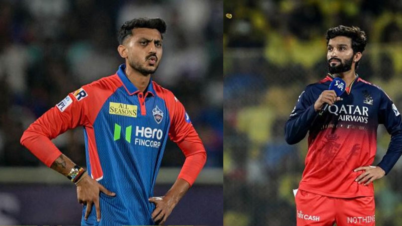 RCB vs DC : दिल्ली ने जीता टॉस तो धाकड़ ओपनर की टीम में हुई वापसी, जानें दोनों टीमों की Playing XI RCB vs DC : दिल्ली ने जीता टॉस तो धाकड़ ओपनर की टीम में हुई वापसी, जानें दोनों टीमों की Playing XI