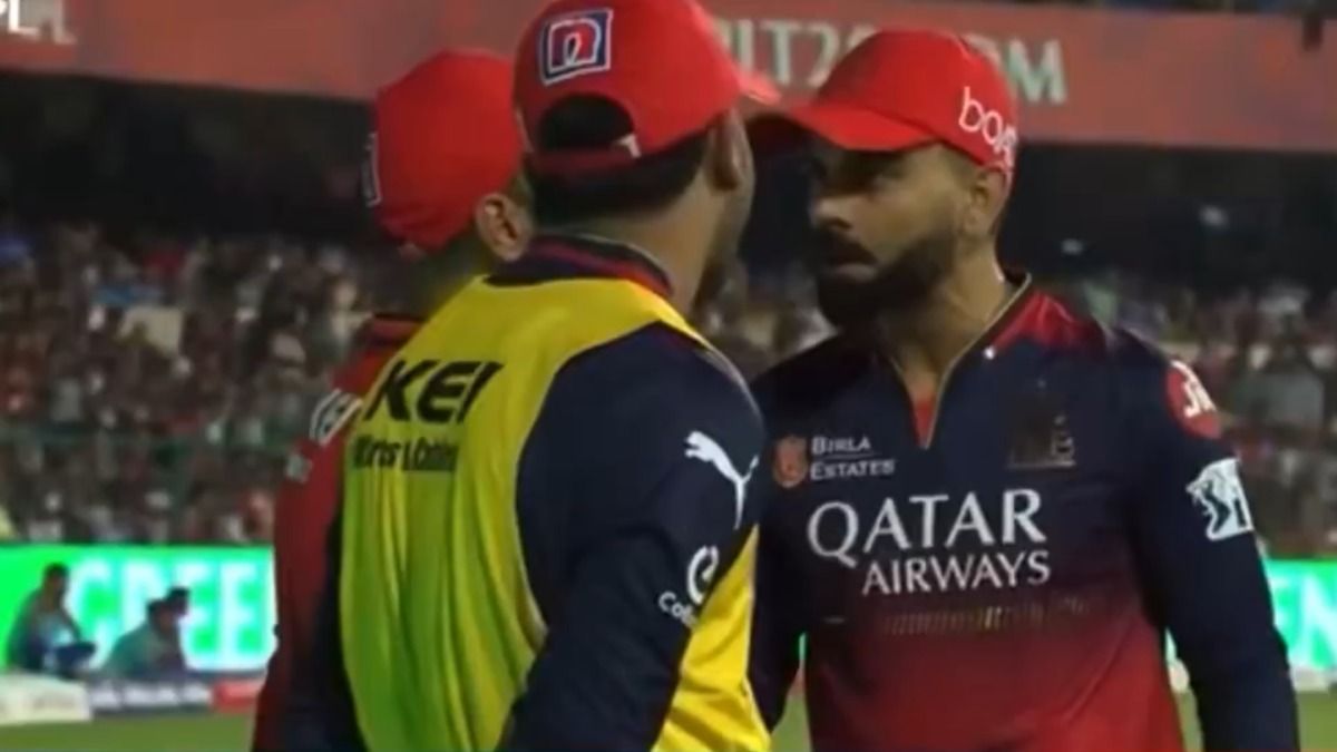RCB vs DC: विराट कोहली को रजत पाटीदार की कप्तानी पर आया गुस्सा? बाउंड्री के पास दिनेश कार्तिक से की शिकायत, सामने आया Video