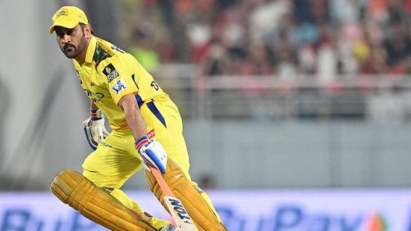 Chennai Super Kings' Mahendra Singh Dhoni