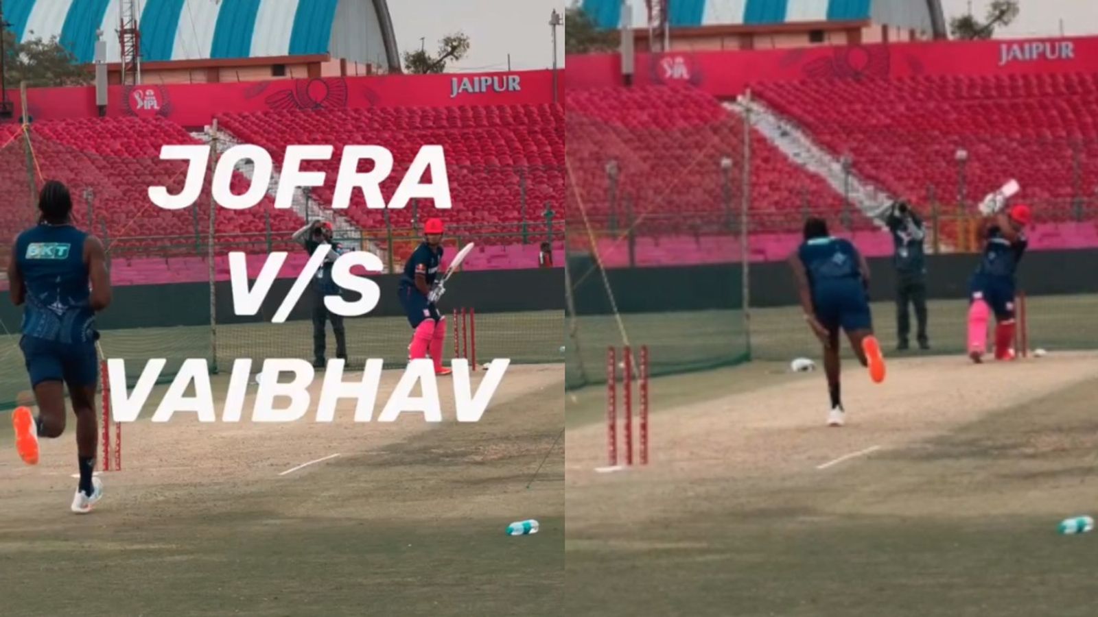 13 साल के लड़के को आर्चर ने बाउंसर से डराया, वैभव ने बाद में उनकी गेंदों का बनाया मजाक, धमाकेदार शॉट्स का Video वायरल 13 साल के लड़के को आर्चर ने बाउंसर से डराया, वैभव ने बाद में उनकी गेंदों का बनाया मजाक, धमाकेदार शॉट्स का Video वायरल