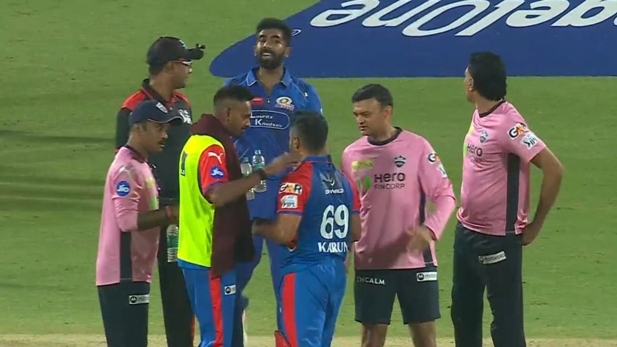 करुण नायर और जसप्रीत बुमराह में हुआ झगड़ा, रन लेने के दौरान भिड़े तो सुपर स्टार बॉलर को आया गुस्सा, रोहित का रिएक्शन वायरल, देखिए Video