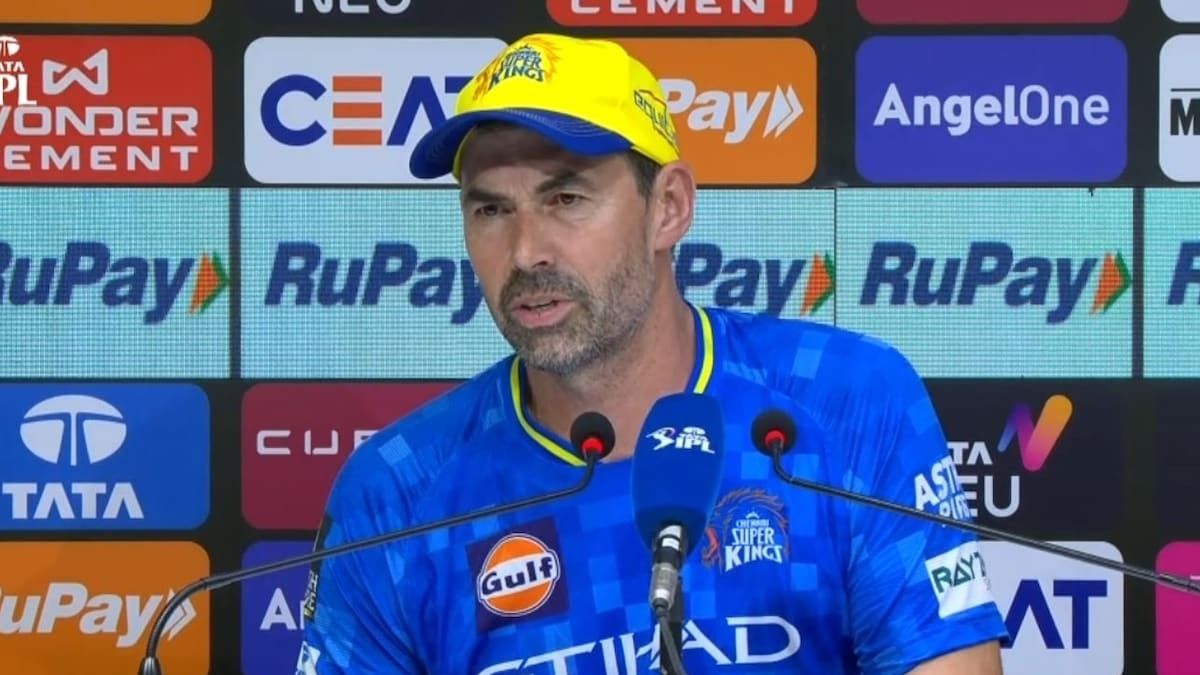 'हम छक्के नहीं लगा पा रहे हैं', LSG के खिलाफ मुकाबले से पहले क्या डर गए चेन्नई के कोच स्टीफन फ्लेमिगं, कहा- बैट और बॉल में... 'हम छक्के नहीं लगा पा रहे हैं', LSG के खिलाफ मुकाबले से पहले क्या डर गए चेन्नई के कोच स्टीफन फ्लेमिगं, कहा- बैट और बॉल में...