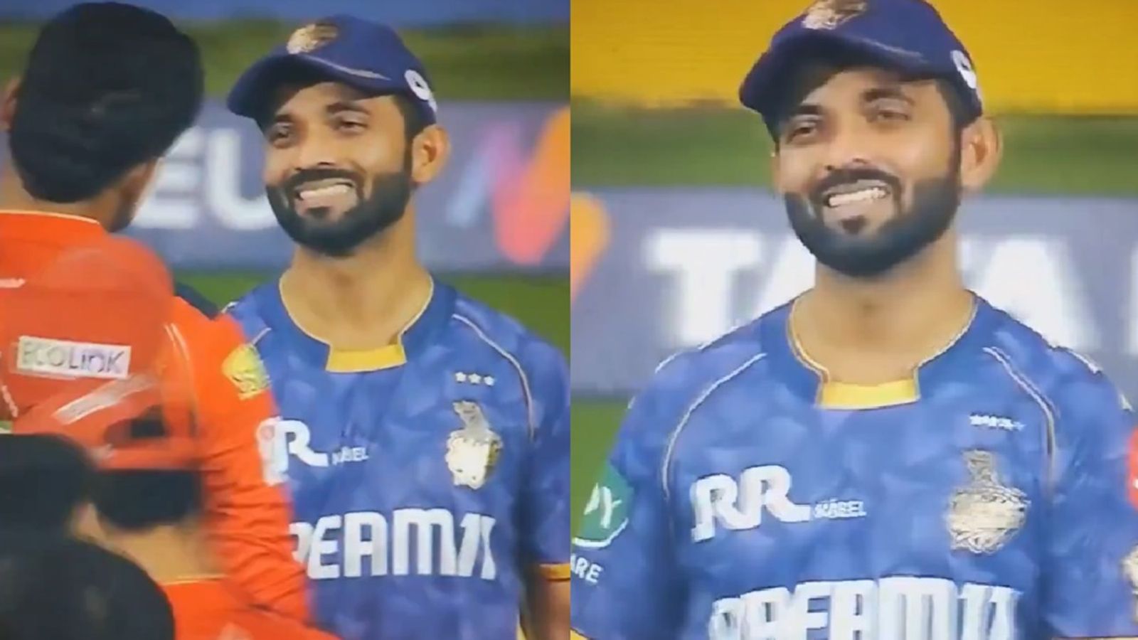 'क्या फालतू बैटिंग की हमने', हार के बाद PBKS कप्तान श्रेयस अय्यर से बोले अजिंक्य रहाणे, वायरल हुआ Video 'क्या फालतू बैटिंग की हमने', हार के बाद PBKS कप्तान श्रेयस अय्यर से बोले अजिंक्य रहाणे, वायरल हुआ Video