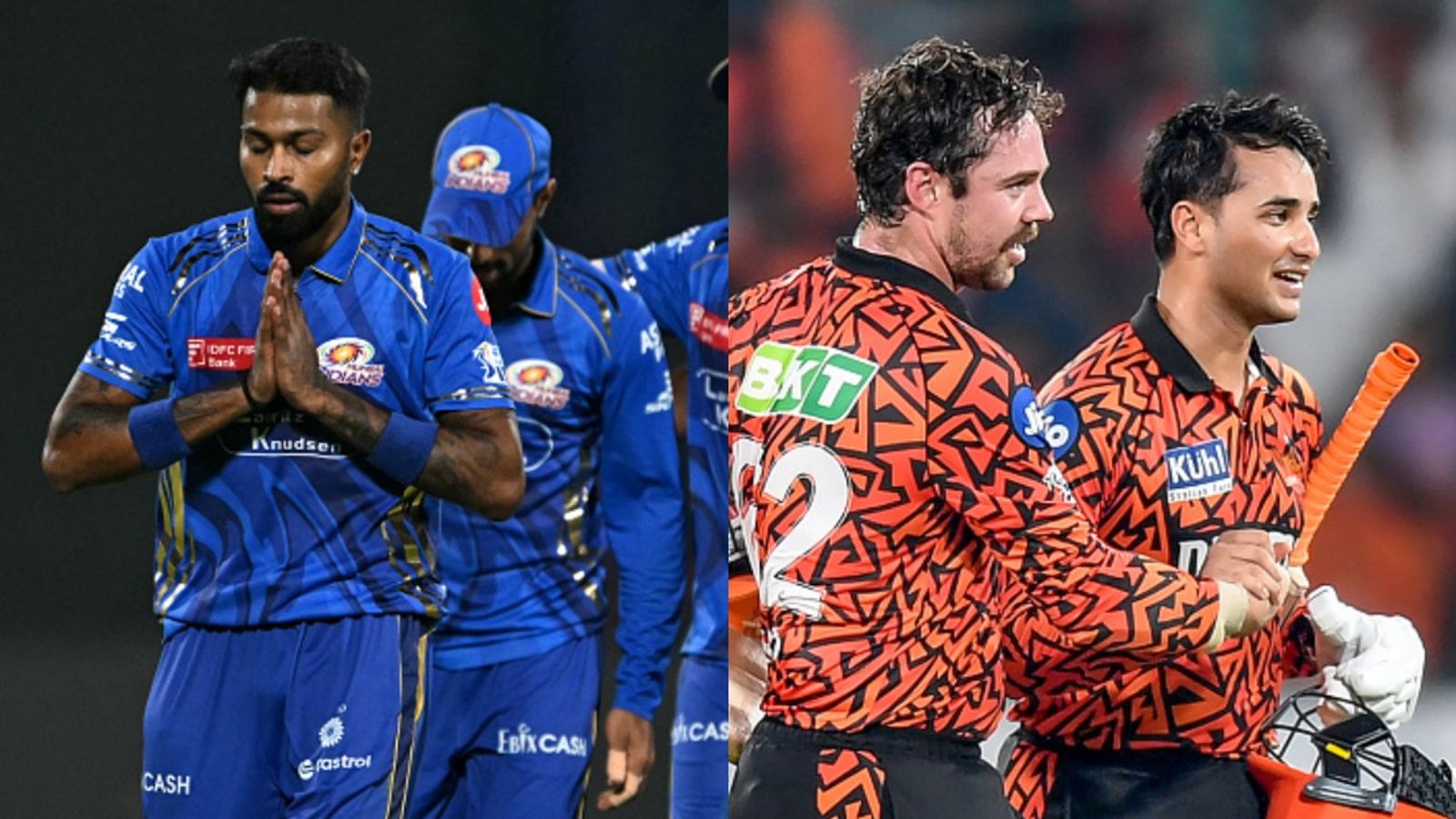 MI vs SRH: हार्दिक पंड्या ने टॉस जीतकर चुनी गेंदबाजी, जानें दोनों टीमों में क्या हुआ बदलाव, पूरी प्लेइंग 11 यहां MI vs SRH: हार्दिक पंड्या ने टॉस जीतकर चुनी गेंदबाजी, जानें दोनों टीमों में क्या हुआ बदलाव, पूरी प्लेइंग 11 यहां