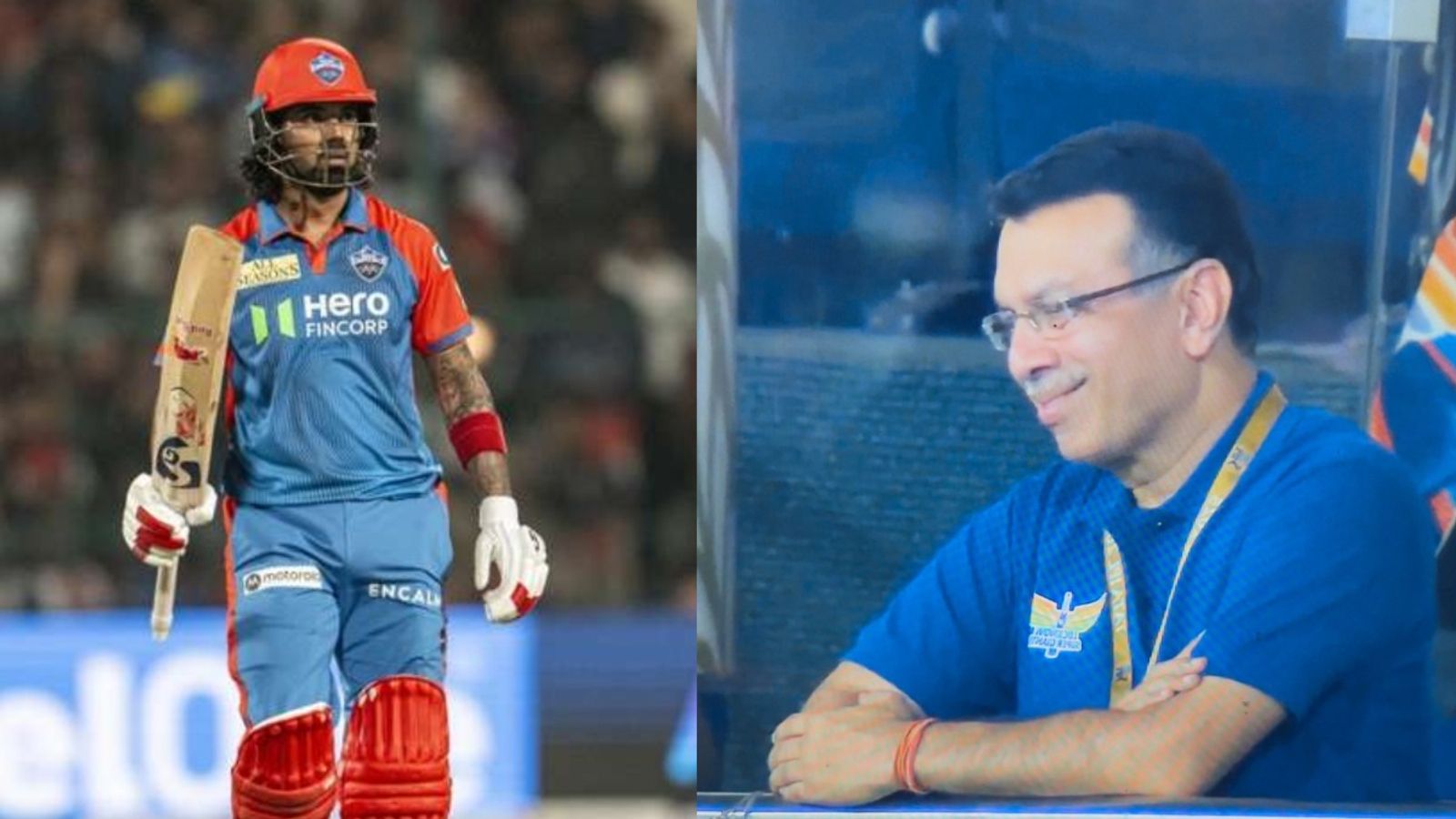 केएल राहुल ने छक्का लगाकर लखनऊ सुपर जायंट्स को हराया तो संजीव गोयनका ने दिया ऐसा रिएक्शन, देखिए Video केएल राहुल ने छक्का लगाकर लखनऊ सुपर जायंट्स को हराया तो संजीव गोयनका ने दिया ऐसा रिएक्शन, देखिए Video