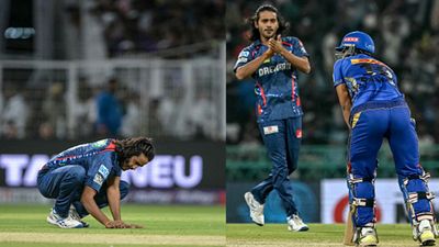 Exclusive: दिग्वेश राठी विकेट लेने के बाद जमीन पर क्या लिखते हैं? लखनऊ सुपर जायंट्स के गेंदबाज ने 9 मैच के बाद आखिरकार खुद खोल दिया राज SportsTak Hindi