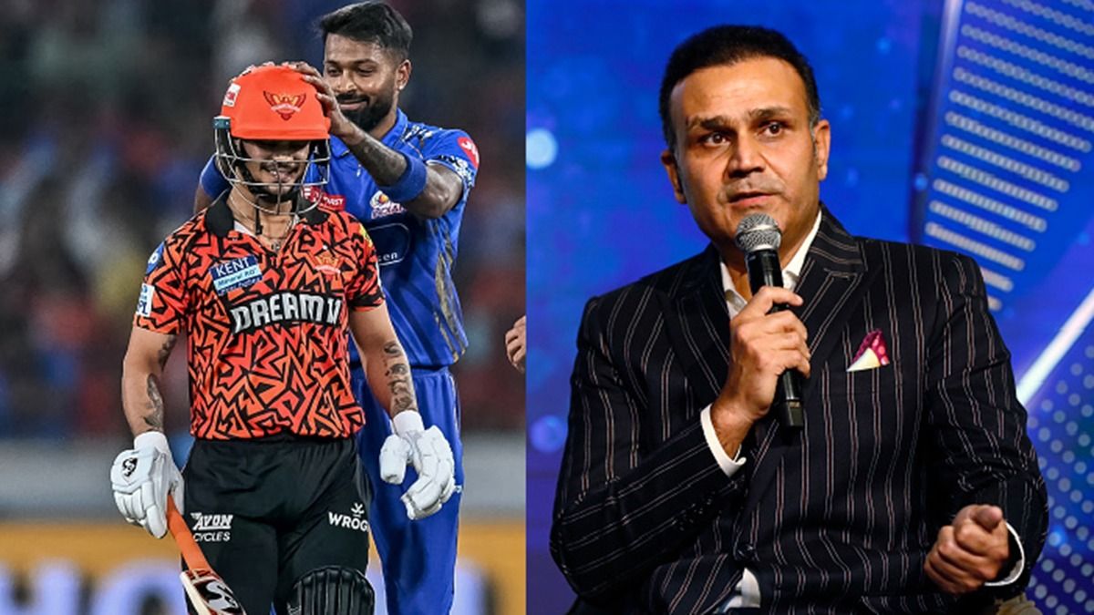 'अंपायर भी पैसे ले रहे हैं',आउट ना होने के बावजूद पवेलियन लौटने पर सहवाग ने लगाई ईशान किशन को फटकार, बोले- उनके दिमाग...