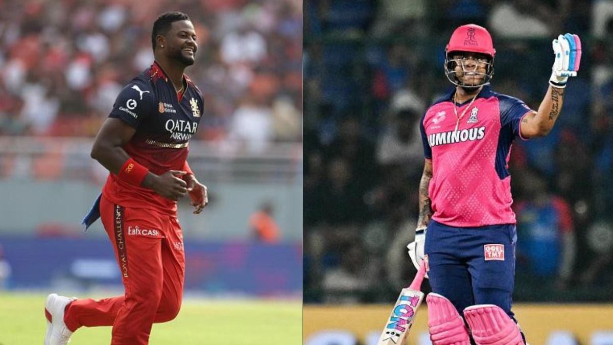 RCB में शामिल धाकड़ खिलाड़ी रोमारियो शेफर्ड का विस्फोटक खुलासा, कहा - राजस्थान के हेटमायर को तो मैं... RCB में शामिल धाकड़ खिलाड़ी रोमारियो शेफर्ड का विस्फोटक खुलासा, कहा - राजस्थान के हेटमायर को तो मैं...