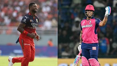 RCB में शामिल धाकड़ खिलाड़ी रोमारियो शेफर्ड का विस्फोटक खुलासा, कहा - राजस्थान के हेटमायर को तो मैं... Romario Shepherd and Shimron Hetmyer