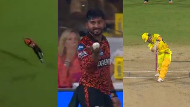 IPL 2025 Best Catch : कामिंदु मेंडिस ने हवा में उड़कर लपका धांसू कैच तो छक्का जड़ने के बाद बेबी डिविलियर्स देखते रह गए! VIDEO डेवाल्ड ब्रेविस की शॉट पर कैच लेने के दौरान कमिंदु मेंडिस