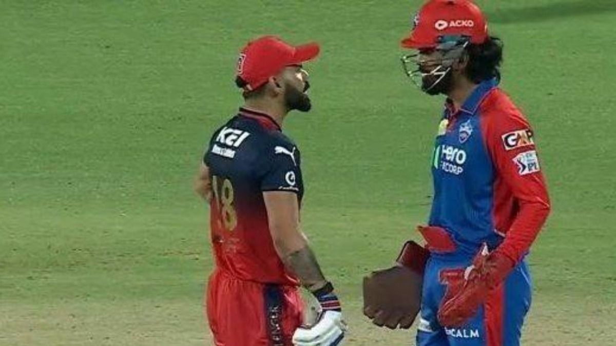 विराट कोहली केएल राहुल बीच मैच में भिड़े, दोनों में हुई तीखी बहस, कोई नहीं आया छुड़ाने, VIDEO