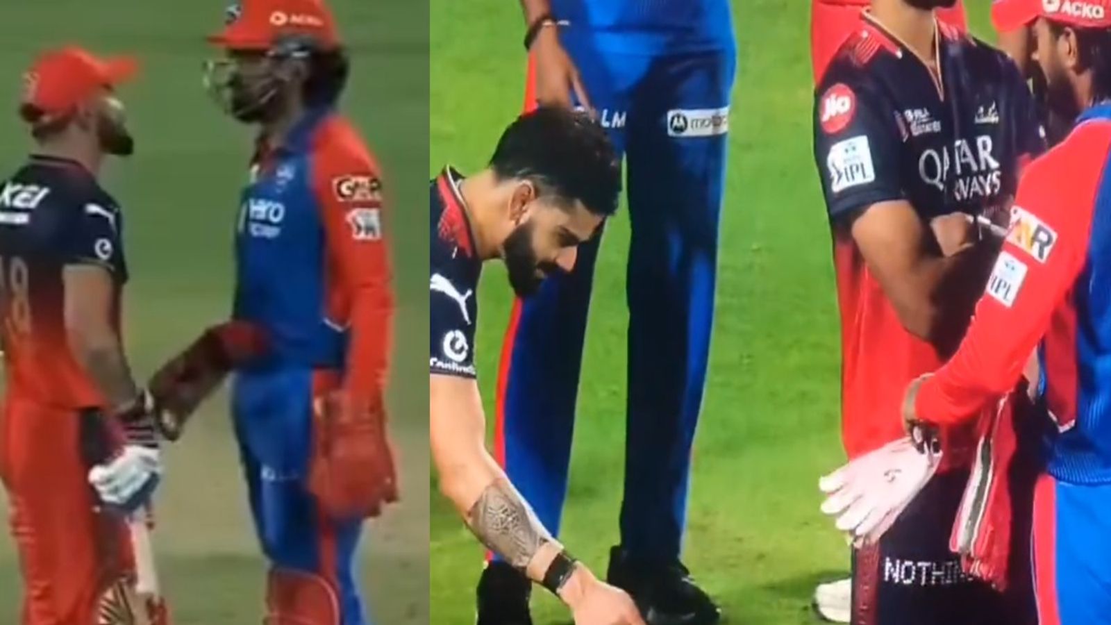 विराट कोहली ने केएल राहुल से पहले किया झगडा फिर जीत के बाद बीच मैदान उनको चिढ़ाया तो फिर दोनों...VIDEO केएल राहुल को चिढ़ाते विराट कोहली