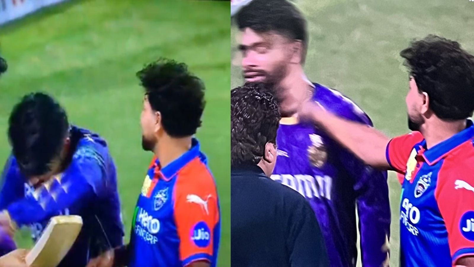 कुलदीप यादव ने रिंकू सिंह को मारे दो थप्पड़, KKR के हाथों दिल्ली कैपिटल्स की हार के बाद मैदान पर क्या हुआ , देखें Video कुलदीप यादव ने रिंकू सिंह को मारे दो थप्पड़, KKR के हाथों दिल्ली कैपिटल्स की हार के बाद मैदान पर क्या हुआ , देखें Video