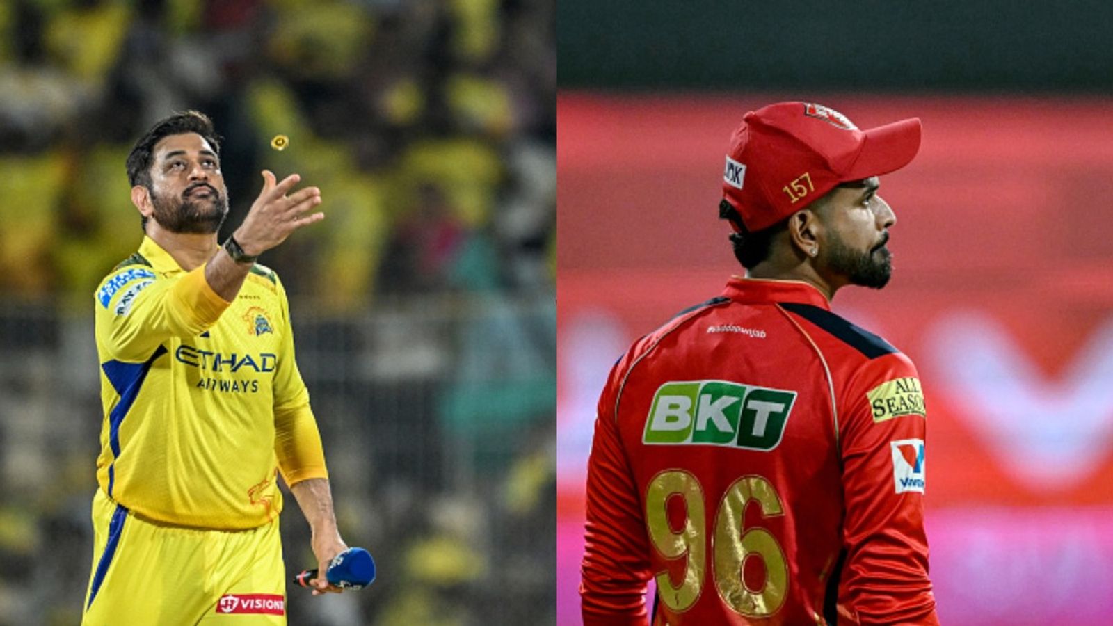 CSK vs PBKS: पंजाब किंग्स ने टॉस जीतकर चुनी गेंदबाजी, ग्लेन मैक्सवेल की टूटी अंगुली, जानें दोनों टीमों की प्लेइंग 11 में क्या हुए बदलाव CSK vs PBKS: पंजाब किंग्स ने टॉस जीतकर चुनी गेंदबाजी, ग्लेन मैक्सवेल की टूटी अंगुली, जानें दोनों टीमों की प्लेइंग 11 में क्या हुए बदलाव