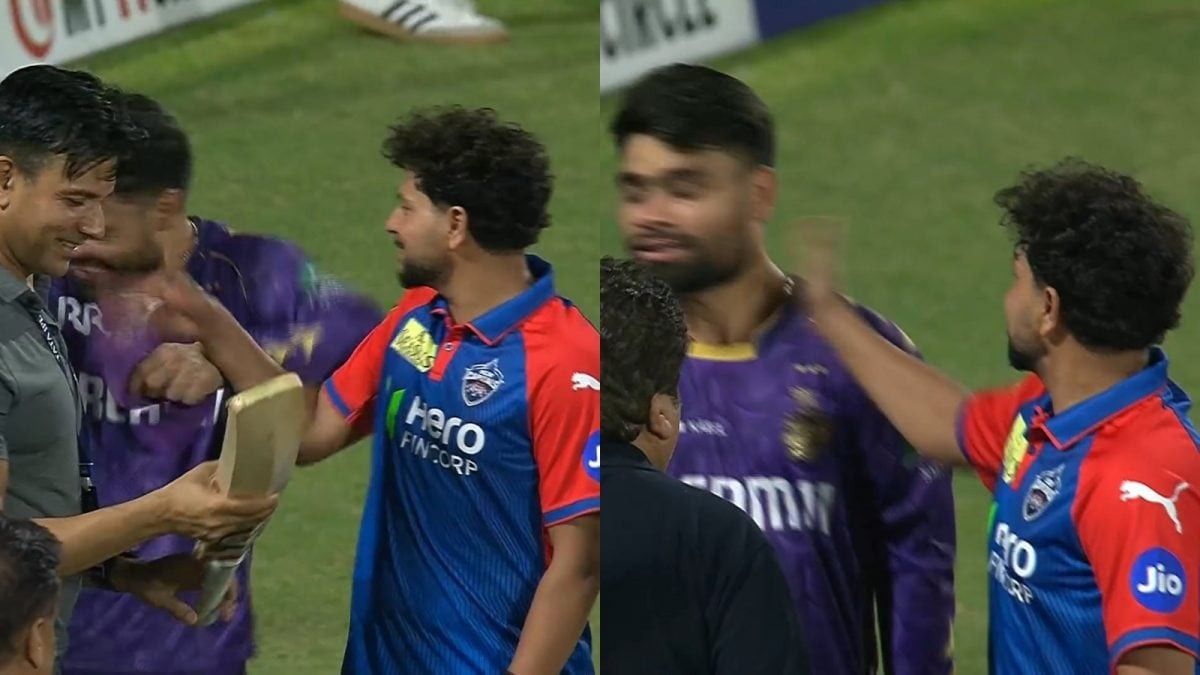 कुलदीप यादव के जरिए रिंकू सिंह को मैच के बाद थप्पड़ मारने पर KKR ने पहली बार तोड़ी चुप्पी, VIDEO से दिया जवाब