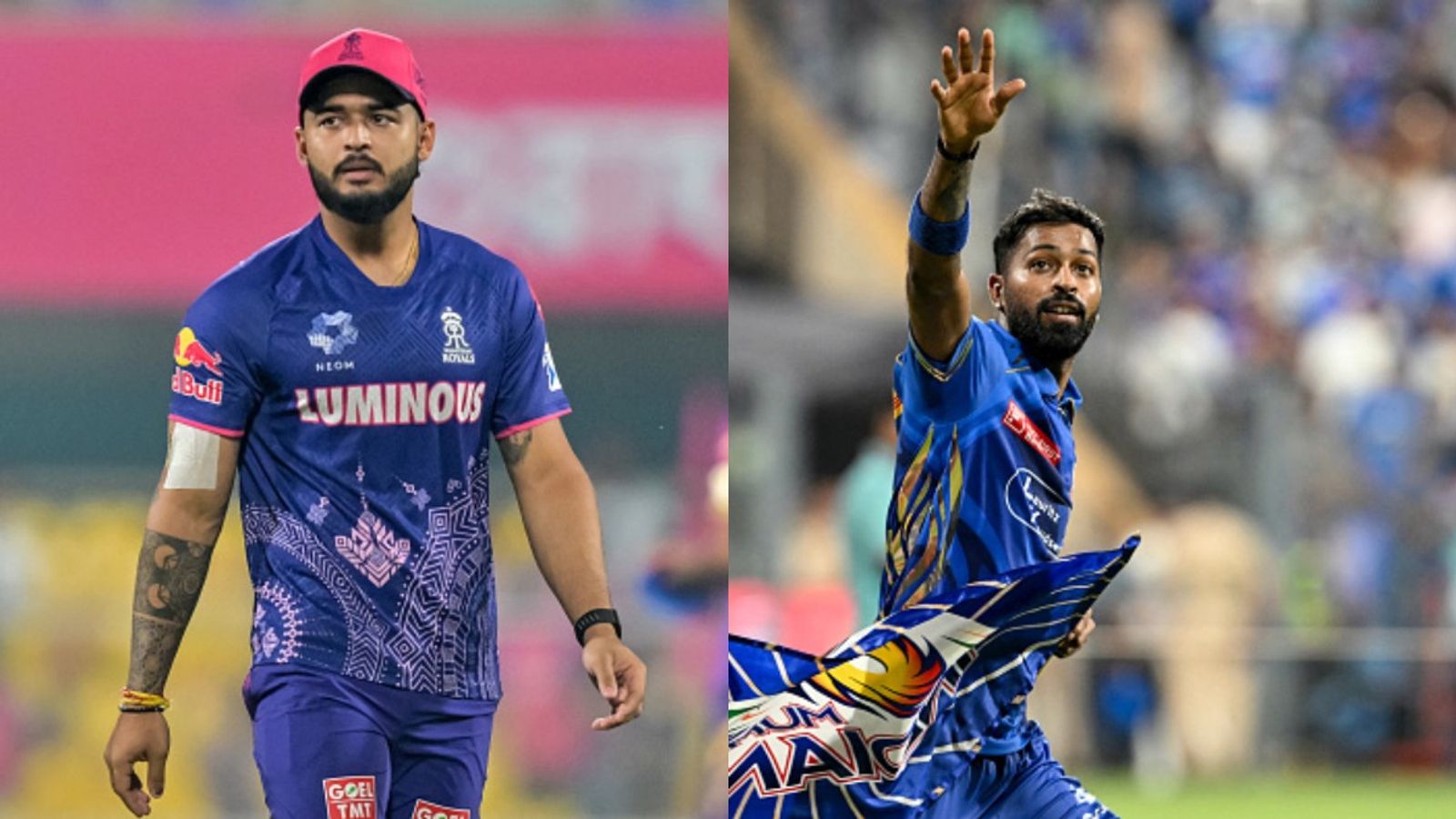 RR vs MI: रियान पराग ने टॉस जीतकर चुनी गेंदबाजी, राजस्थान ने किए दो अहम बदलाव, जानें दोनों टीमों की प्लेइंग 11 RR vs MI: रियान पराग ने टॉस जीतकर चुनी गेंदबाजी, राजस्थान ने किए दो अहम बदलाव, जानें दोनों टीमों की प्लेइंग 11