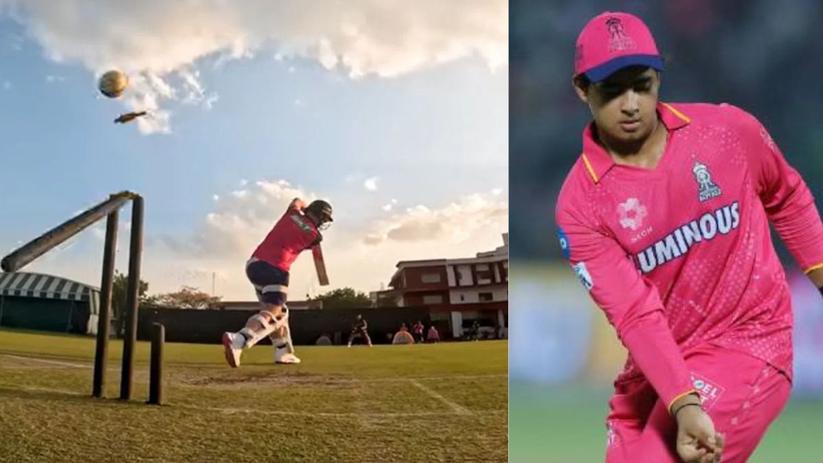 वैभव सूर्यवंशी का नया डरा देने वाला वीडियो आया सामने, बॉलिंग से तोड़ डाला स्टंप, बल्लेबाज रह गया दंग