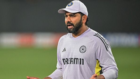 Rohit Sharma in frame