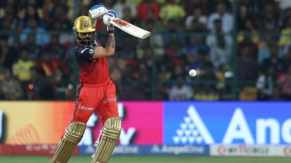RCB's batting maestro Virat Kohli in frame