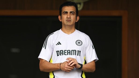 India's head coach Gautam Gambhir in this frame