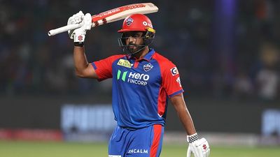 करुण नायर ने आठ साल बाद टेस्ट टीम इंडिया में सेलेक्शन पर तोड़ी चुप्पी, DC को जीत दिलाने के बाद कहा - पिछले 12 महीने से मैं... Delhi Capitals' Karun Nair in this frame