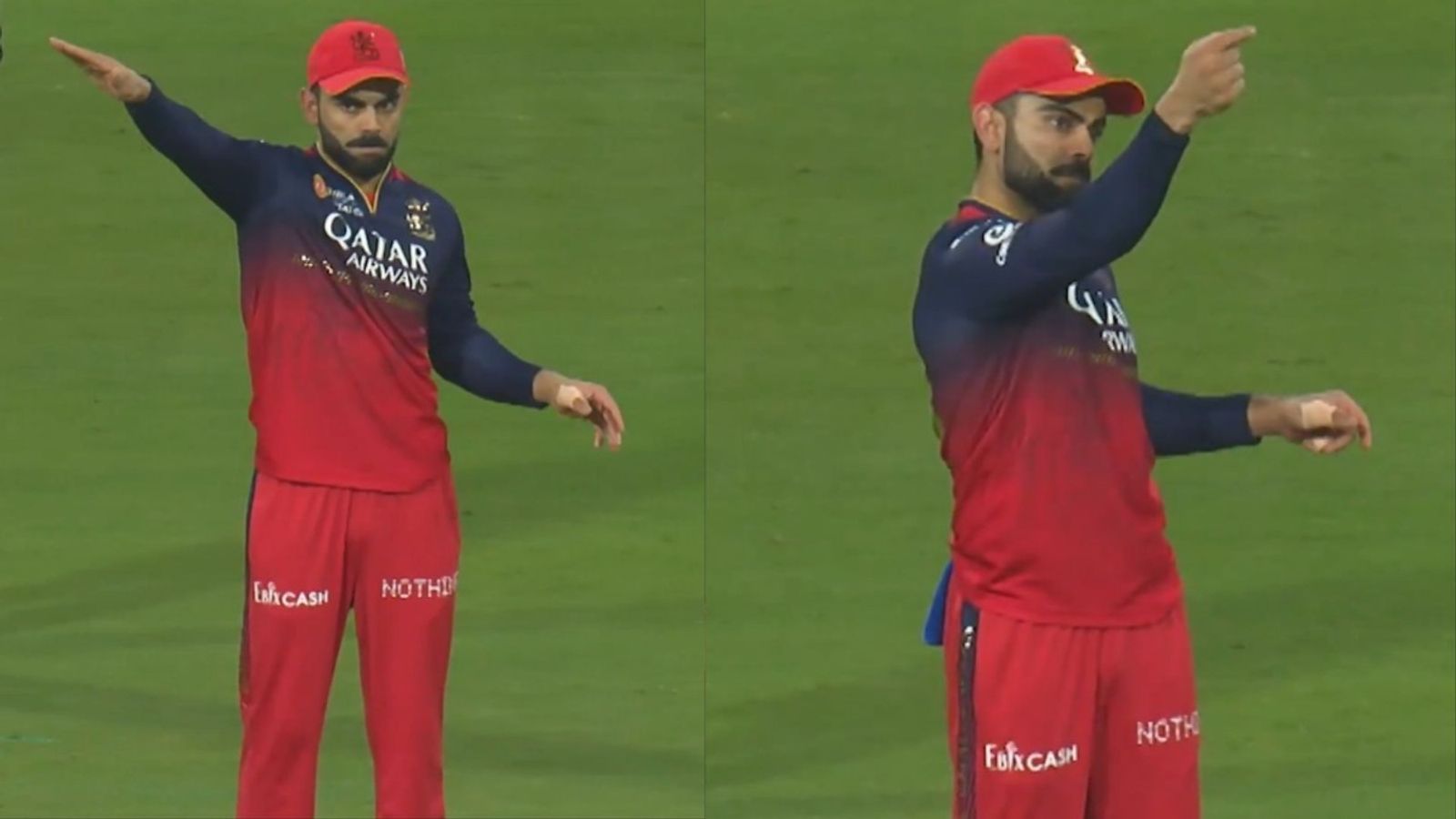 पंजाब के सामने बीच मैच में कोहली करने लगे कप्तानी तो सुरेश रैना ने उठाया सवाल, कहा - आखिर कप्तान कौन...VIDEO पंजाब के सामने बीच मैच में कोहली करने लगे कप्तानी तो सुरेश रैना ने उठाया सवाल, कहा - आखिर कप्तान कौन...VIDEO