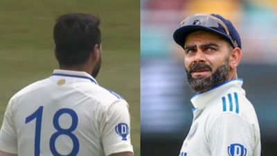 इंग्लैंड में भारत के खिलाड़ी ने पहनी 18 नंबर की जर्सी तो मचा हंगामा, फैंस बोले - कोहली के साथ ऐसा मत करो... Mukesh Kumar and Virat Kohli