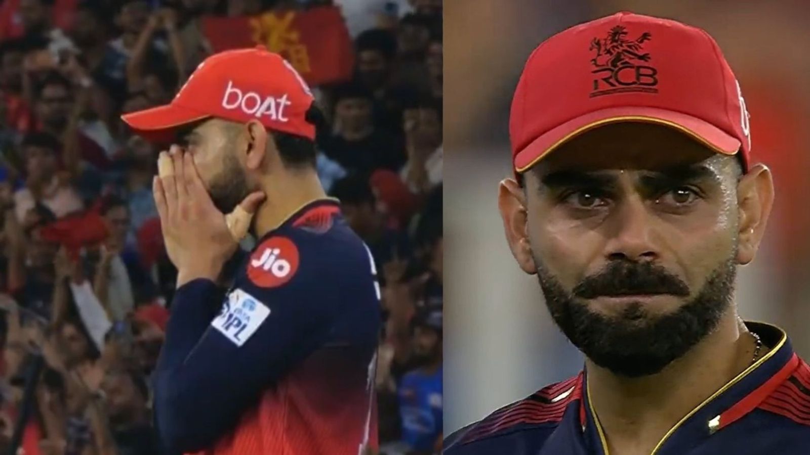 विराट कोहली के फूट-फूट कर रोए, RCB ने 18 साल बाद जीता IPL खिताब तो बीच मैच में निकले आंसू, VIDEO वायरल विराट कोहली के फूट-फूट कर रोए, RCB ने 18 साल बाद जीता IPL खिताब तो बीच मैच में निकले आंसू, VIDEO वायरल