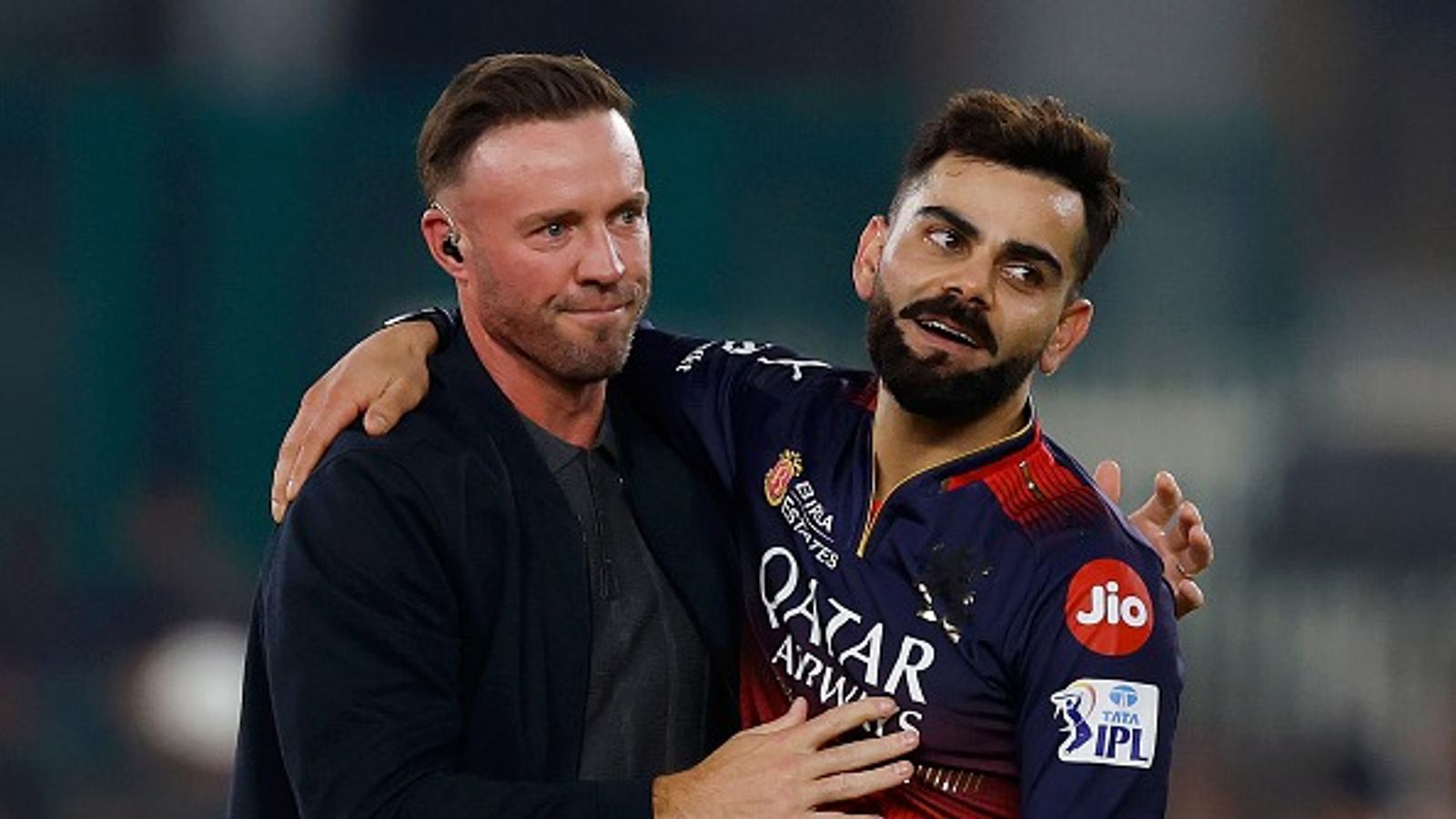 विराट कोहली ने RCB की जीत के बाद अपने दोस्त एबी डिविलियर्स को लेकर तोड़ी चुप्पी, कहा - उसने संन्यास के साथ भी... विराट कोहली और एबी डिविलियर्स