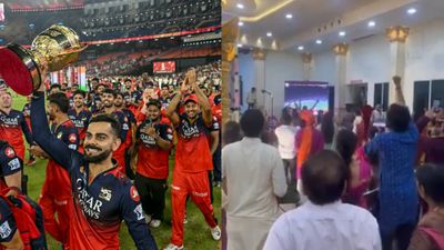 विराट कोहली ने 18 साल बाद जीता IPL खिताब तो दूल्हे ने बीच में ही रोक दी शादी, नहीं होने दी रस्में, मनाने लगा जश्न, VIDEO SportsTak Hindi