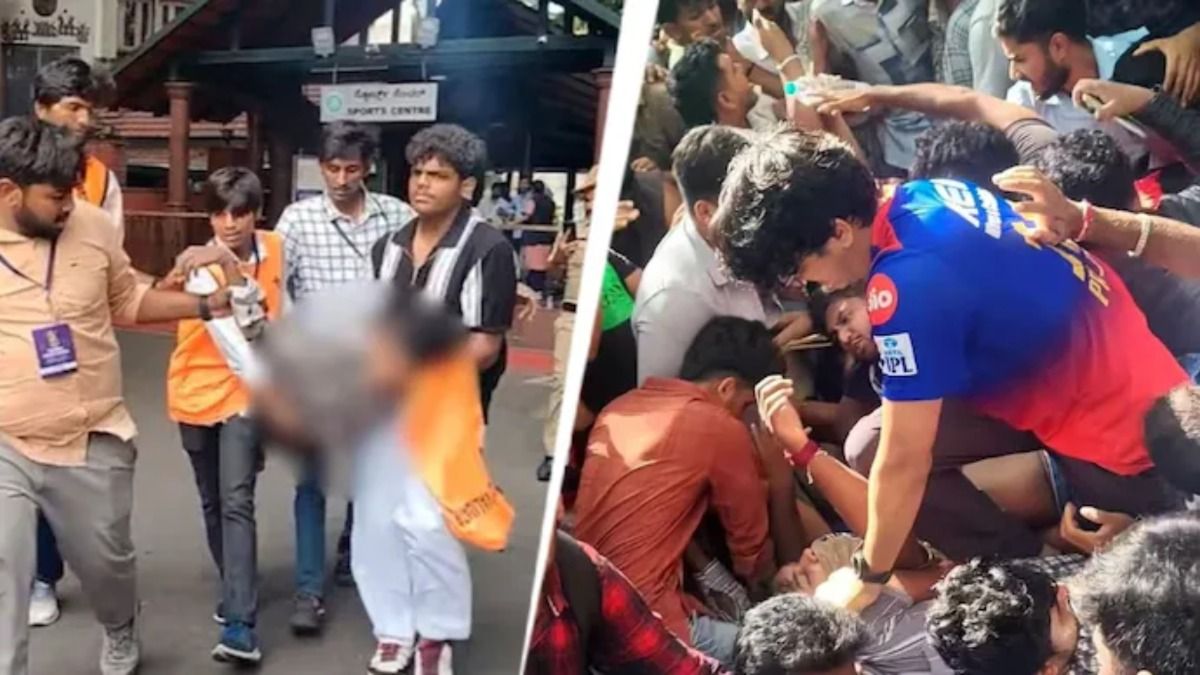 Chinnaswamy Stadium Stampede: RCB विक्ट्री परेड से पहले भगदड़ में सात लोगों की मौत, कई घायल, स्लैब टूटने से हुआ हादसा