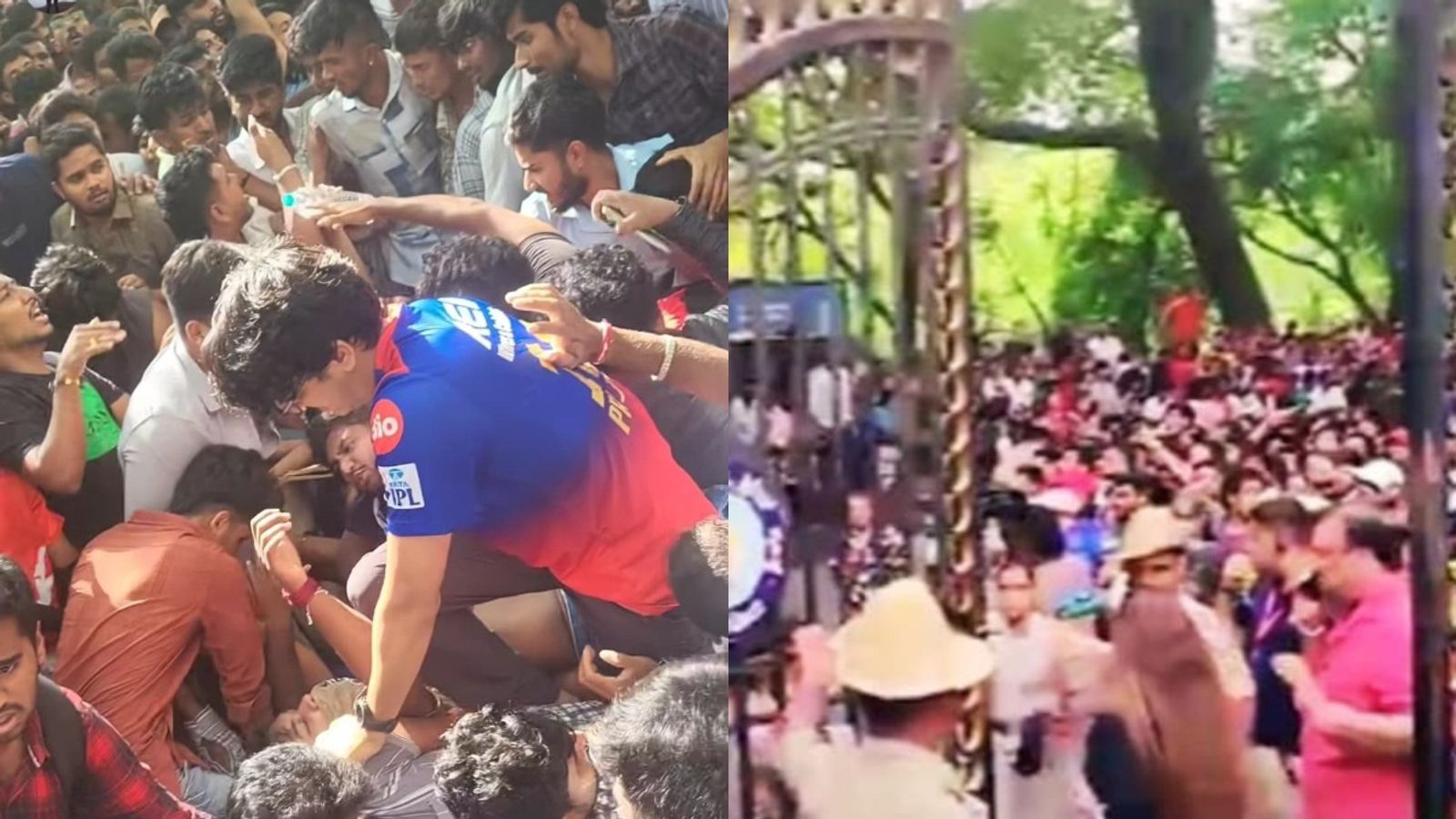 Chinnaswamy Stadium Stampede: चिन्नास्वामी स्टेडियम के बाहर कैसे हुई 11 लोगों की मौत? नाले के स्लैब के चलते हुआ बड़ा हादसा Chinnaswamy Stadium Stampede: चिन्नास्वामी स्टेडियम के बाहर कैसे हुई 11 लोगों की मौत? नाले के स्लैब के चलते हुआ बड़ा हादसा