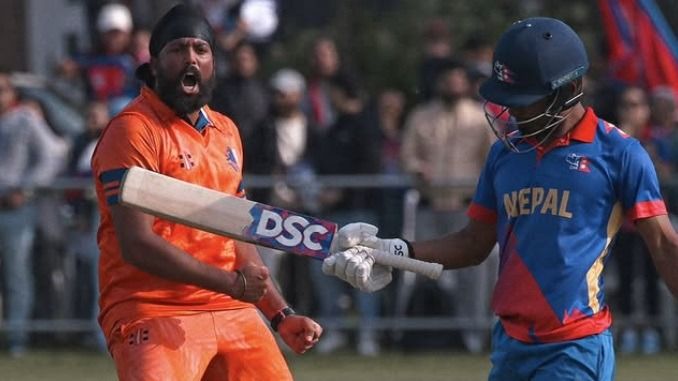 नेपाल और नेदरलैंड्स के बीच तीन सुपर ओवर खेले गए