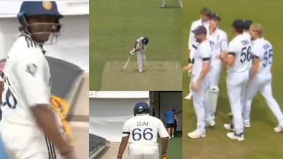 IND vs ENG : साई सुदर्शन को बेन स्टोक्स ने सिर्फ 3 गेंद में कैसे फंसाया? डेब्यू में खाता भी नहीं खोल सका बल्लेबाज, देखें VIDEO Sai Sudharsan after getting out to Ben Stokes
