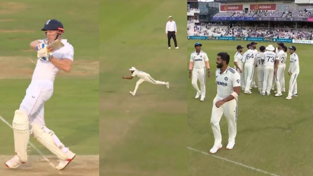 हैरी ब्रुक और जसप्रीत बुमराह 