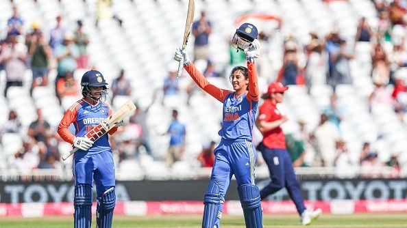 INDW vs ENGW- मांधना के तूफानी शतक ने भारत को दिलाई 97 रन से धमाकेदार जीत, सीरीज में 1-0 की बढ़त