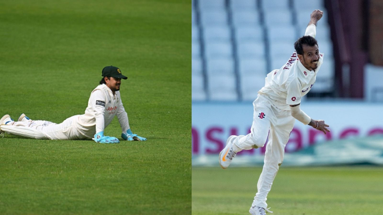 County Championship: तिलक वर्मा के भरोसे हैंपशर तो युजवेंद्र चहल ने बिना विकेट लिए खाए 129 रन, खलील अहमद की लुटिया डूबी, जानें इशान किशन का प्रदर्शन County Championship: तिलक वर्मा के भरोसे हैंपशर तो युजवेंद्र चहल ने बिना विकेट लिए खाए 129 रन, खलील अहमद की लुटिया डूबी, जानें इशान किशन का प्रदर्शन