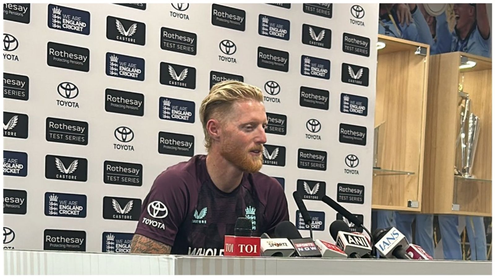 जोफ्रा आर्चर के वापस आते ही खुशी से फूले बेन स्टोक्स, टीम इंडिया को दी चेतावनी, कहा- अब कुछ... जोफ्रा आर्चर के वापस आते ही खुशी से फूले बेन स्टोक्स, टीम इंडिया को दी चेतावनी, कहा- अब कुछ...