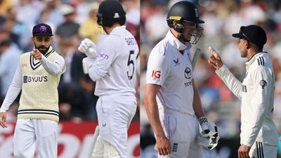 लॉर्ड्स में घमासान के बाद इंग्लैंड के पूर्व खिलाड़ी ने शुभमन गिल को विराट कोहली जैसा बताकर सुनाया, कहा - किसी को अंगुली दिखाकर वो... Virat and Shubman Gill showing finger to England batsmen