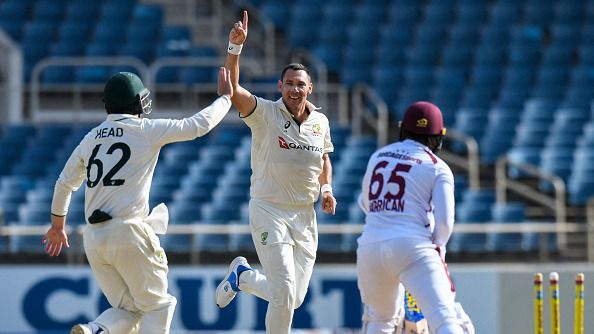 AUS VS WI: स्कॉट बोलैंड जैसा कोई नहीं, डे- नाइट टेस्ट में हैट्रिक लेने वाले बने पहले गेंदबाज, वेस्टइंडीज के उड़ाए होश
